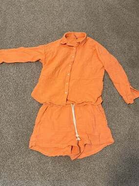 Lou & Grey Triple Cloth gauze  matching set - L/XL